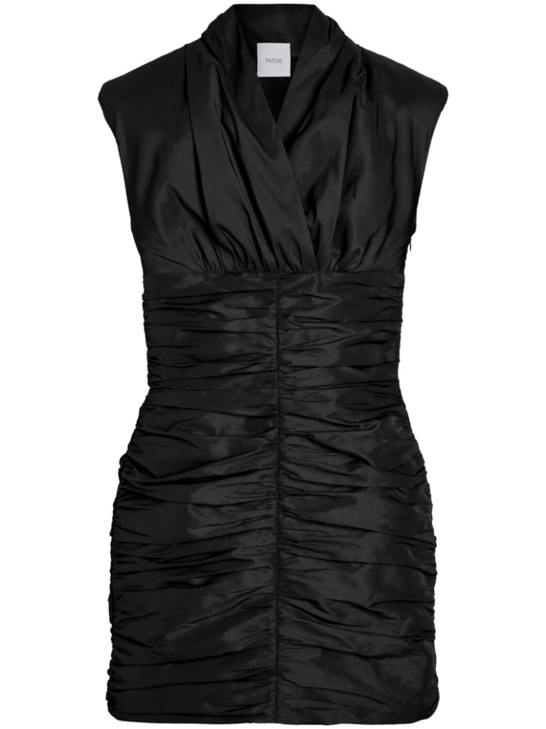 Patou мини-платье из переработанного фая с открытой спиной, черный
Patou мини-платье из переработанного фая с открытой спиной, черный