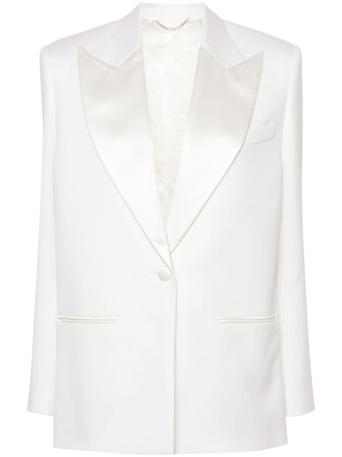 Magda Butrym однобортный шерстяной пиджак, нейтральный цвет
Magda Butrym однобортный шерстяной пиджак, нейтральный цвет