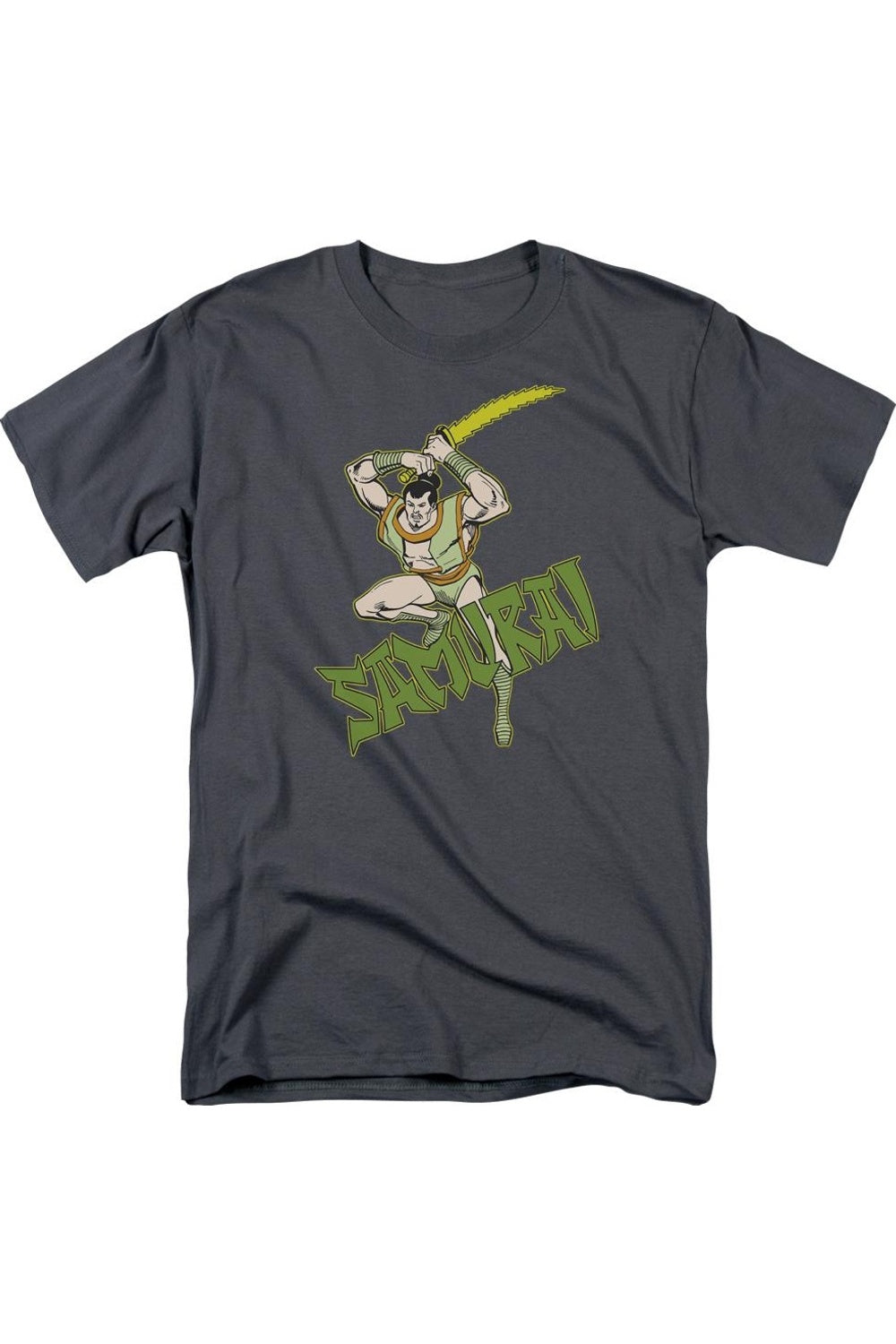 Футболка с коротким рукавом для взрослых DC Comics Samurai Gildan, цвет charcoal
Футболка с коротким рукавом для взрослых DC Comics Samurai Gildan, цвет charcoal