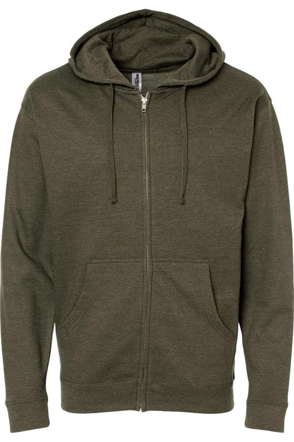 Independent Trading Co. Толстовка средней плотности с капюшоном и застежкой-молнией, цвет army heather
Independent Trading Co. Толстовка средней плотности с капюшоном и застежкой-молнией, цвет army heather