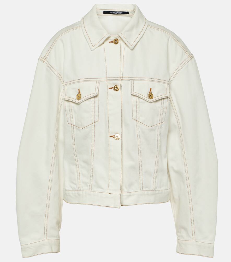 Джинсовая куртка Jacquemus, Off-White/Tabac
Джинсовая куртка Jacquemus, Off-White/Tabac
