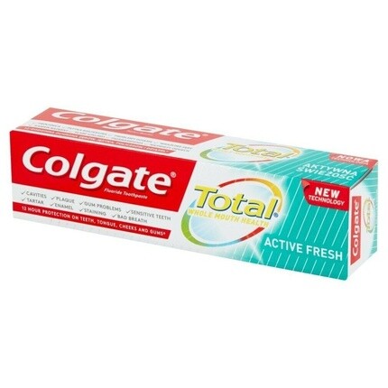 Зубная паста Total Active Fresh 75 мл, Colgate
Зубная паста Total Active Fresh 75 мл, Colgate