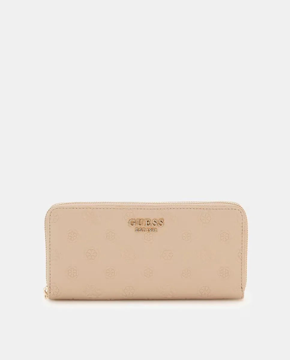 Большая сумка с молнией и ручкой Guess, бежевый
Большая сумка с молнией и ручкой Guess, бежевый