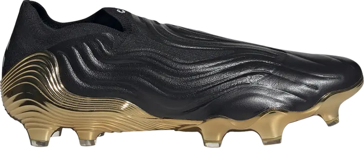Кроссовки Adidas Copa Sense+ FG 'Black Gold Metallic', черный
Кроссовки Adidas Copa Sense+ FG 'Black Gold Metallic', черный