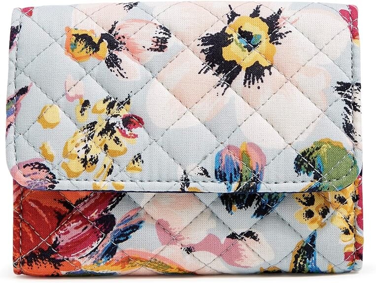 Женский хлопковый компактный кошелек Vera Bradley Riley с RFID-защитой, цветочный
Женский хлопковый компактный кошелек Vera Bradley Riley с RFID-защитой, цветочный