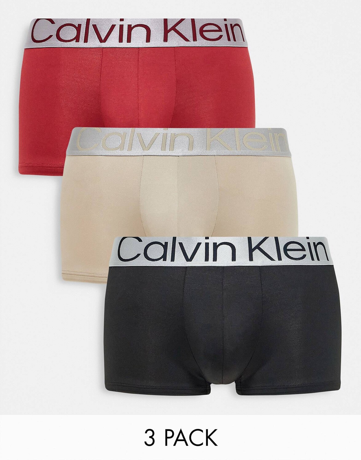 Набор из боксеров с низкой посадкой Calvin Klein, черный/серый/красный
Набор из боксеров с низкой посадкой Calvin Klein, черный/серый/красный