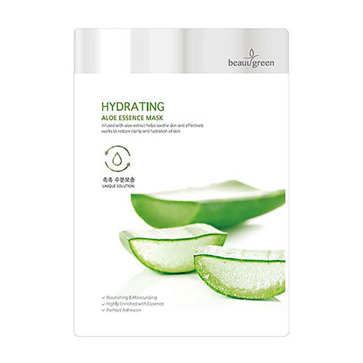 Beauugreen Aloe увлажняющая тканевая маска для лица, 23 г
Beauugreen Aloe увлажняющая тканевая маска для лица, 23 г