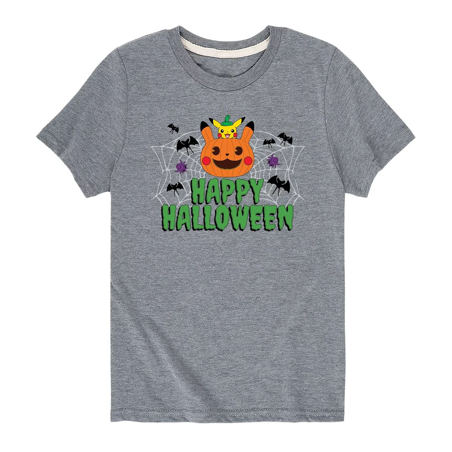 Футболка с рисунком Pokemon Happy Halloween для мальчиков 8–20 лет Licensed Character, серый
Футболка с рисунком Pokemon Happy Halloween для мальчиков 8–20 лет Licensed Character, серый