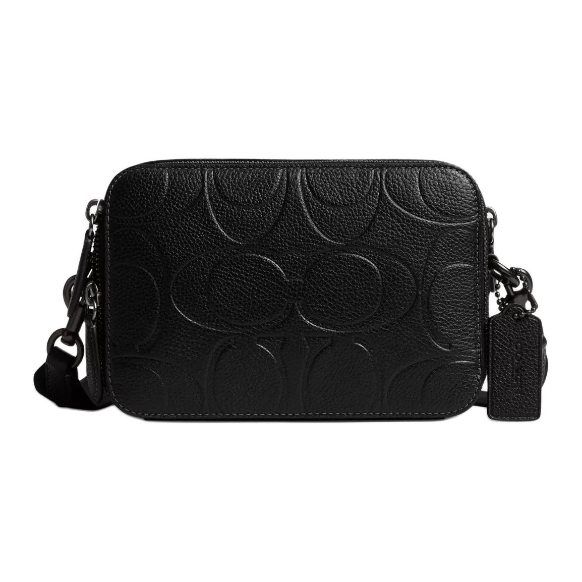 COACH Кожаная наплечная сумка малая мужская черная
COACH Кожаная наплечная сумка малая мужская черная