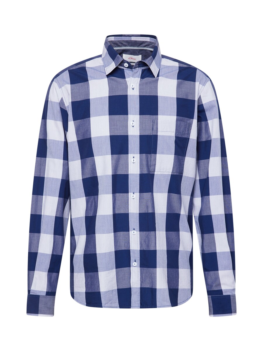 Рубашка на пуговицах классического кроя s.Oliver, морской синий
Рубашка на пуговицах классического кроя s.Oliver, морской синий