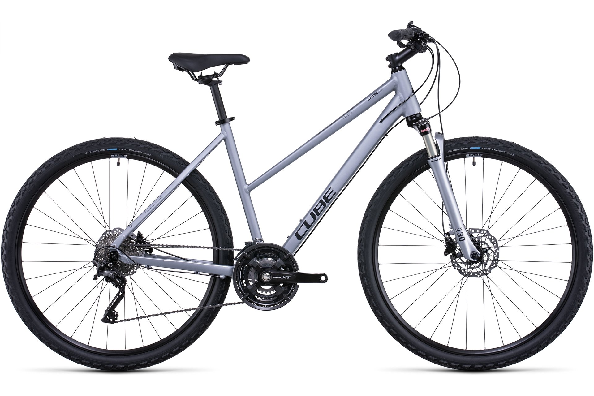 Кроссовый велосипед Cube Nature EXC - 28 дюймов - Damen Sport - Aktion, цвет Silber|polarsilver´n´black
Кроссовый велосипед Cube Nature EXC - 28 дюймов - Damen Sport - Aktion, цвет Silber|polarsilver´n´black