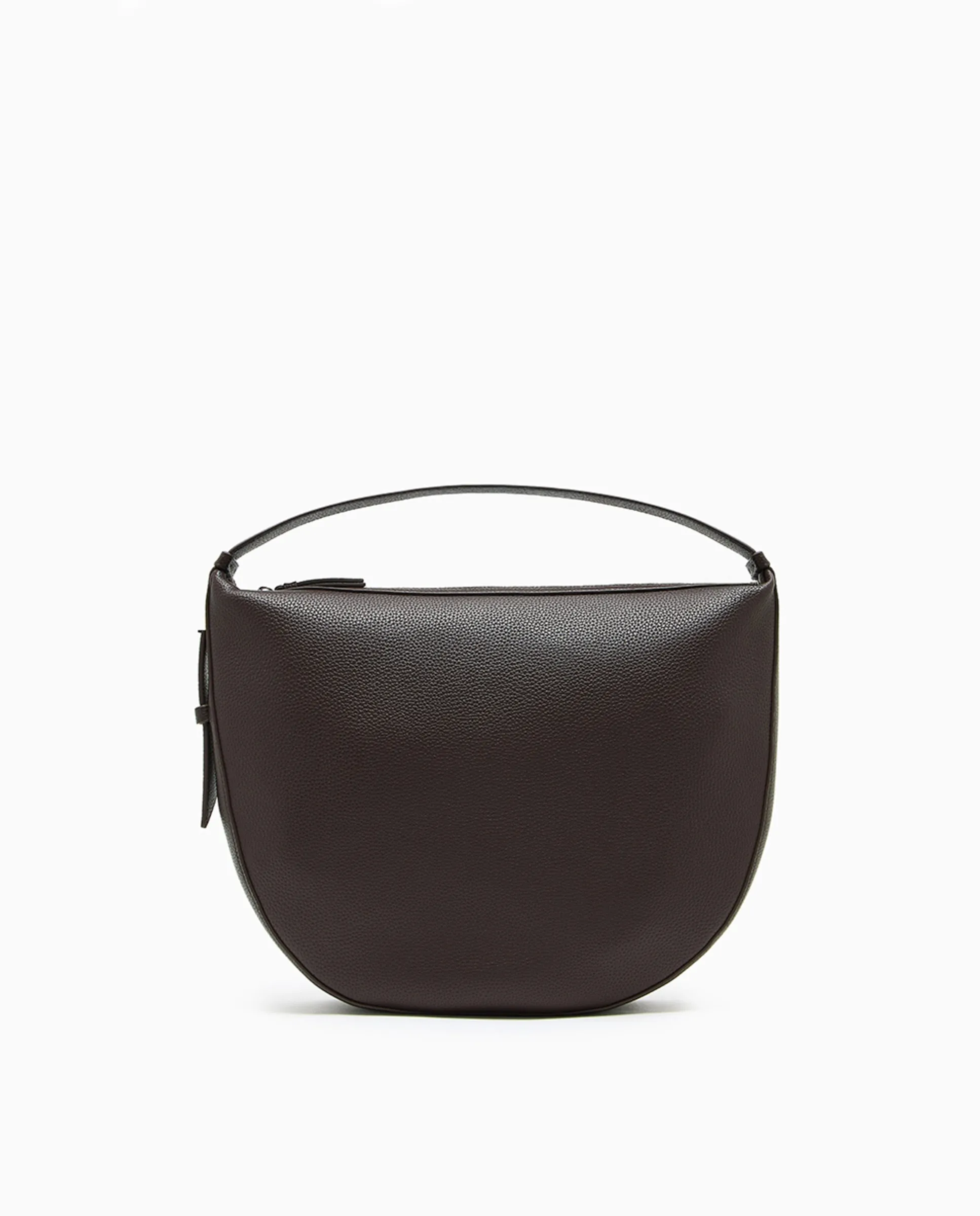 Женская сумка-хобо с пряжкой в тон и застежкой-молнией Armani Exchange, коричневый
Женская сумка-хобо с пряжкой в тон и застежкой-молнией Armani Exchange, коричневый