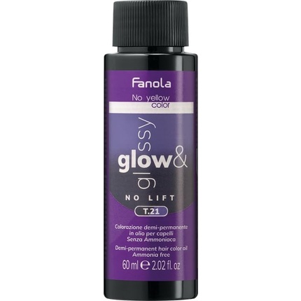 Тонер Glow & Glossy Oil T.21 60 мл FANOLA
Тонер Glow & Glossy Oil T.21 60 мл FANOLA