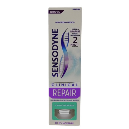 Зубная паста Clinical Repair Deep Cleaning 75 мл Sensodyne
Зубная паста Clinical Repair Deep Cleaning 75 мл Sensodyne