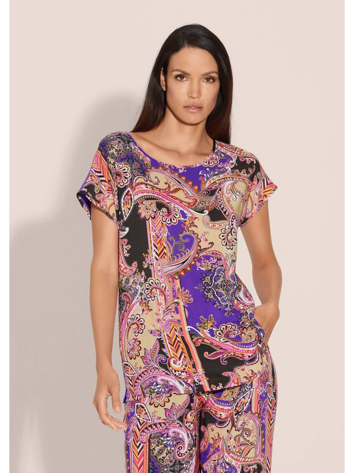 MADELEINE Рубашка-блузка с уникальным принтом в ультрафиолетовом/многоцветном исполнении
MADELEINE Рубашка-блузка с уникальным принтом в ультрафиолетовом/многоцветном исполнении