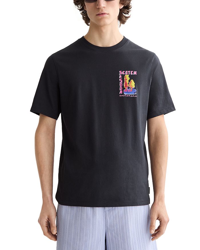 Футболка Regular Fit с графическим логотипом Scotch & Soda, черный
Футболка Regular Fit с графическим логотипом Scotch & Soda, черный