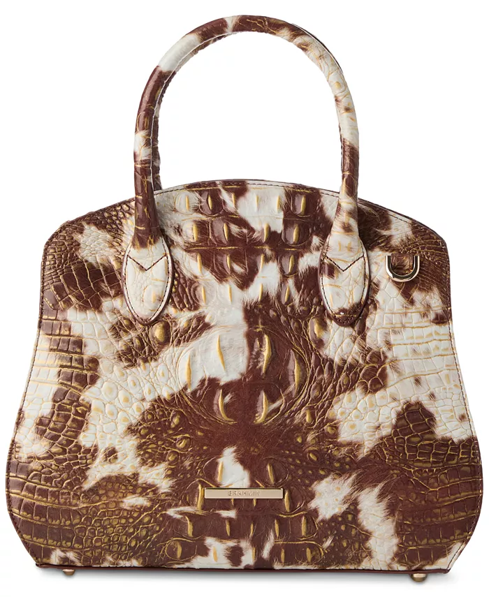 Кожаная сумка Rosetta Melbourne Brahmin, белый
Кожаная сумка Rosetta Melbourne Brahmin, белый