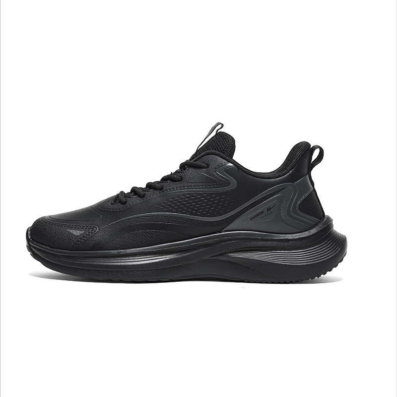 WARRIOR Мужские кроссовки All Black низкие для бега с амортизацией, противоскользящие и устойчивые к истиранию
WARRIOR Мужские кроссовки All Black низкие для бега с амортизацией, противоскользящие и устойчивые к истиранию