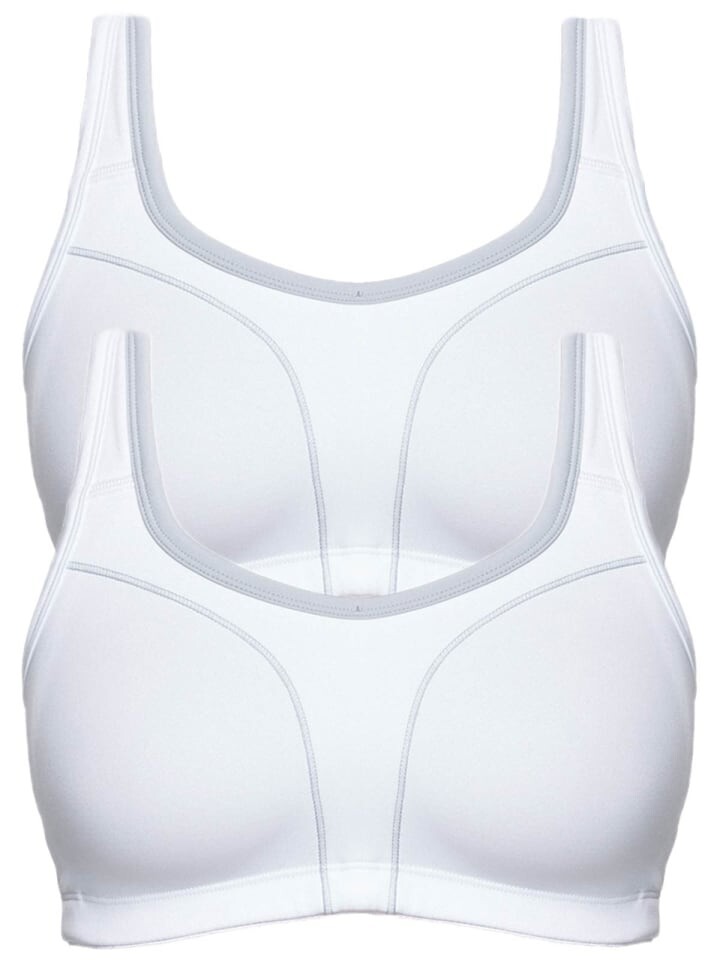 Спортивный бюстгальтер SUSA, цвет weiß/grau weiß/grau 
Спортивный бюстгальтер SUSA, цвет weiß/grau weiß/grau