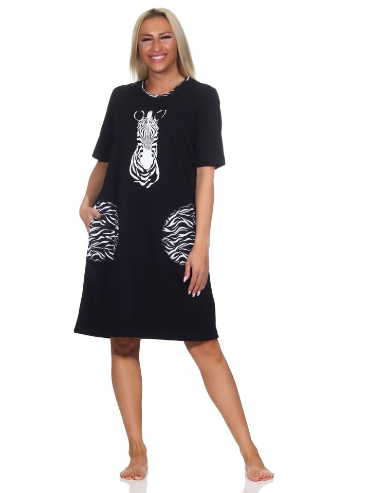 Ночное белье NORMANN, черный 
Ночное белье NORMANN, черный