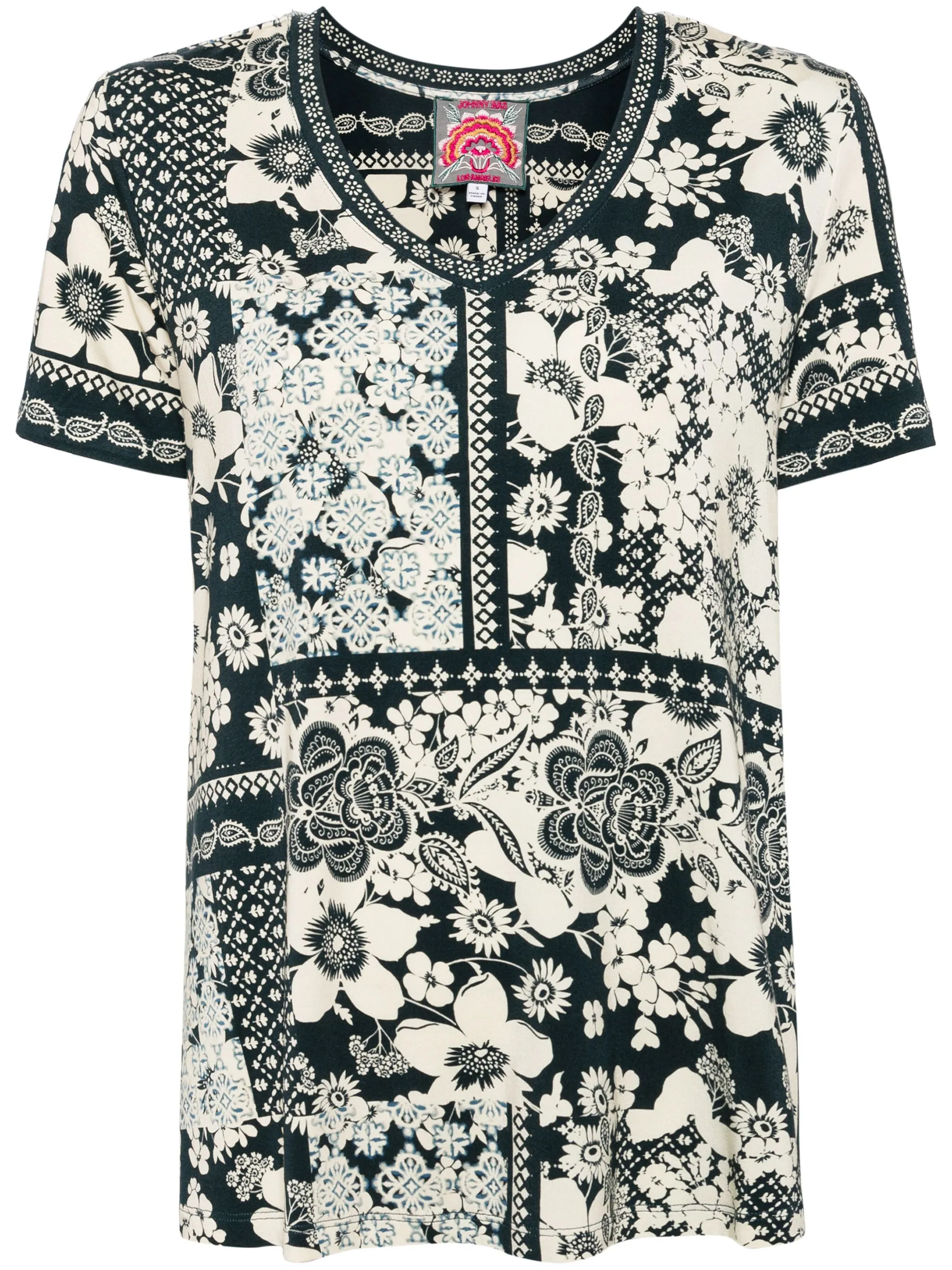 Футболка с короткими рукавами Johnny Was, нейтральный
Футболка с короткими рукавами Johnny Was, нейтральный