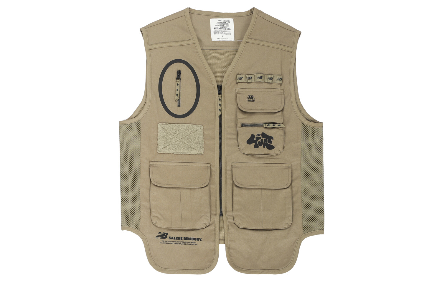 Salehe Bembury Жилет унисекс хаки New Balance, хаки
Salehe Bembury Жилет унисекс хаки New Balance, хаки