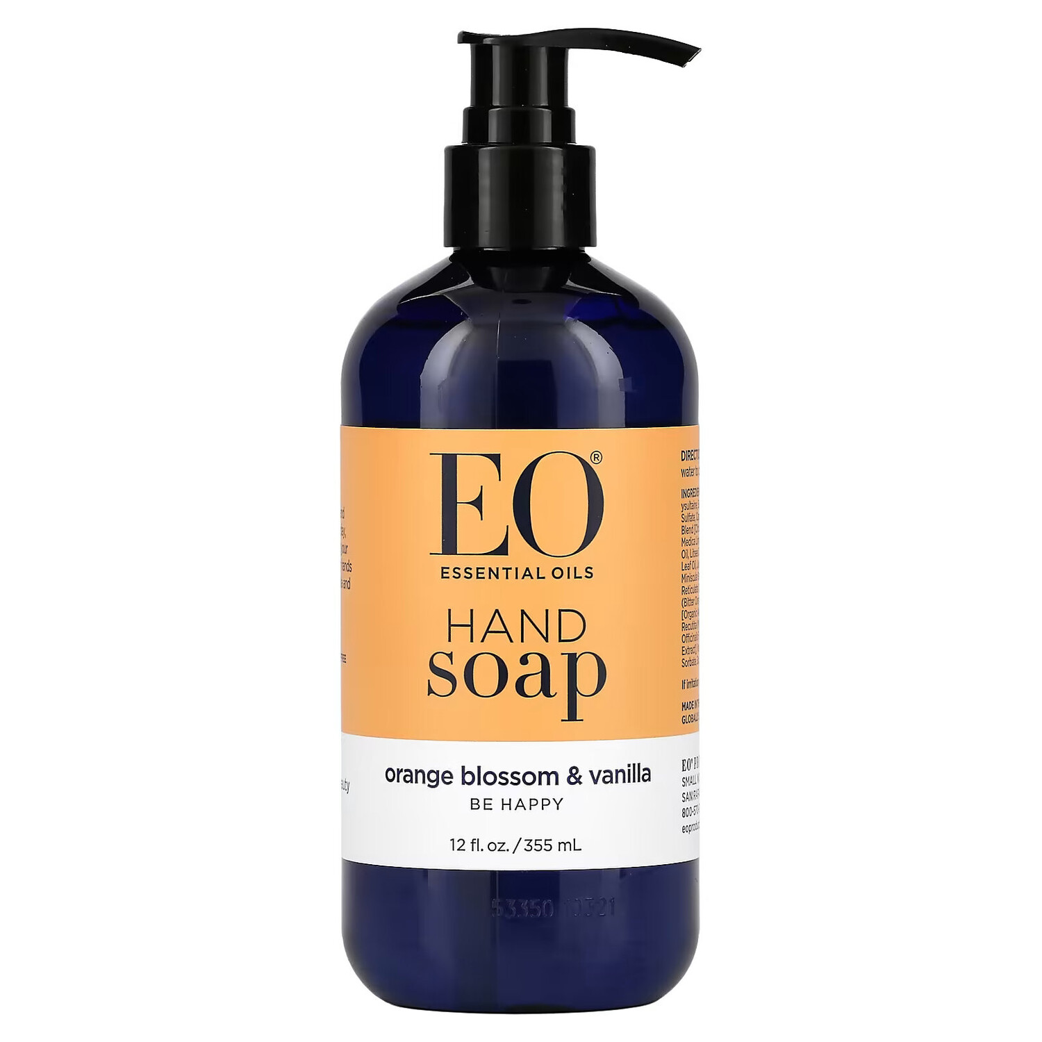 EO Products, Мыло для рук, цветы апельсина и ваниль, 355 мл (12 жидк. Унций)
EO Products, Мыло для рук, цветы апельсина и ваниль, 355 мл (12 жидк. Унций)