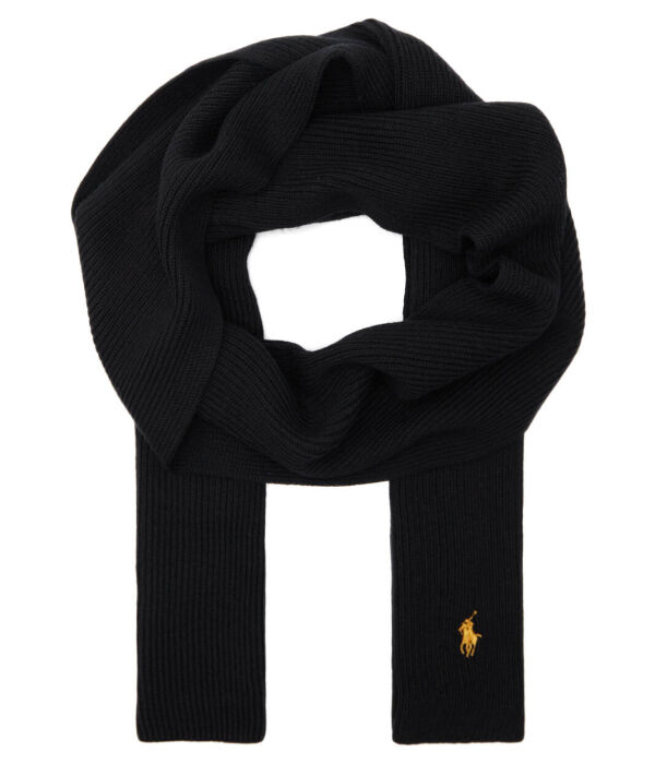 Шарф мужской Polo Ralph Lauren шерстяной, черный
Шарф мужской Polo Ralph Lauren шерстяной, черный