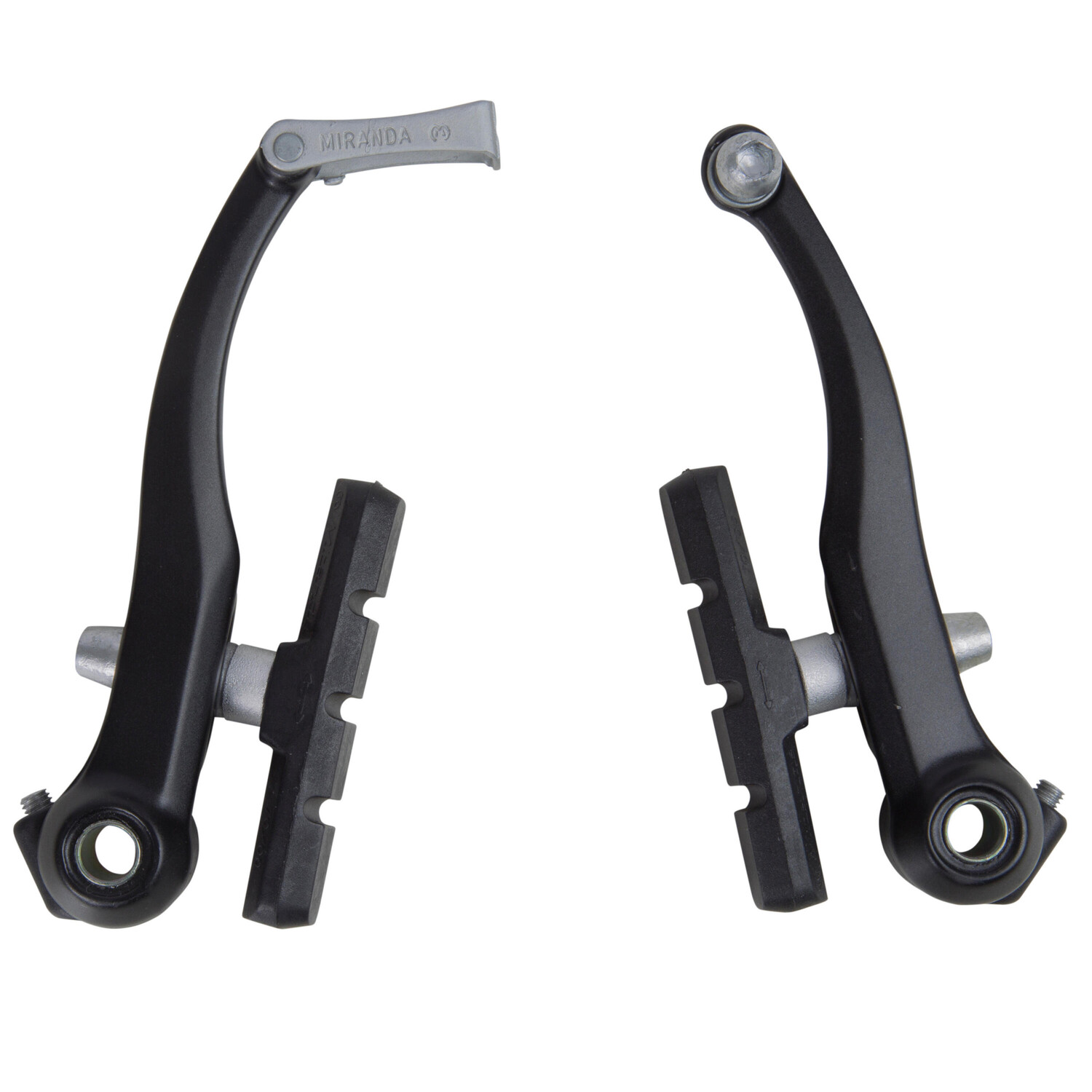 Тормозные калиперы типа V-BRAKE 2 шт черные Btwin 
Тормозные калиперы типа V-BRAKE 2 шт черные Btwin