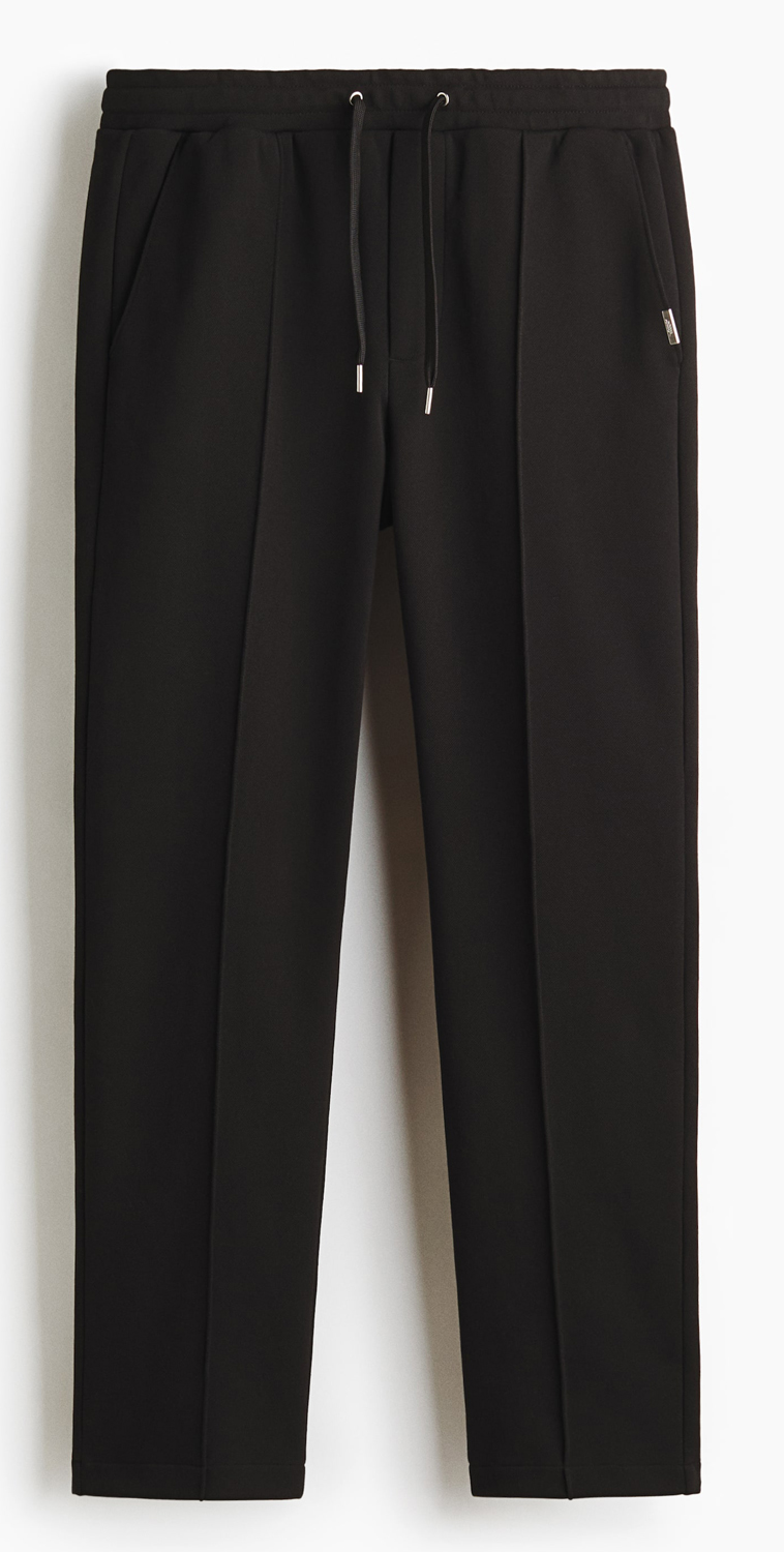 Брюки-джоггеры H&M Regular Fit Tailored, черный
Брюки-джоггеры H&M Regular Fit Tailored, черный