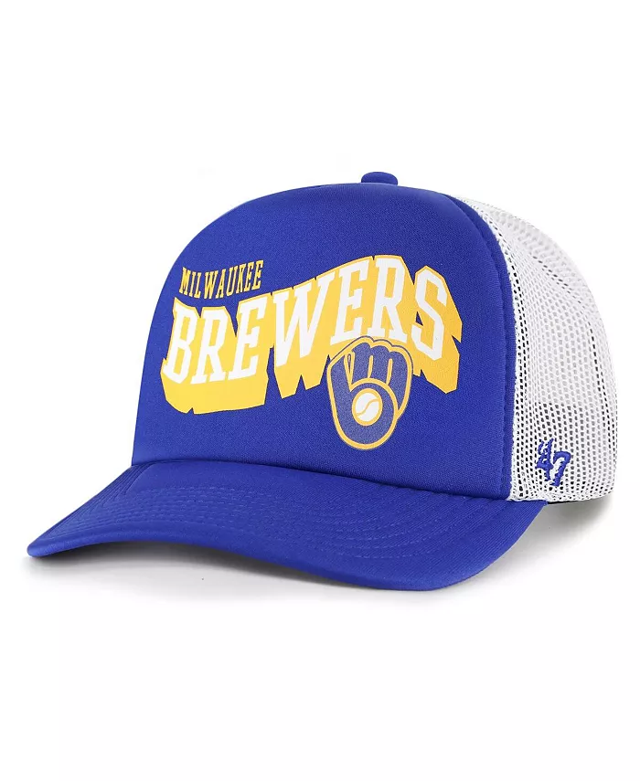 Мужская бейсболка-кепка Royal Milwaukee Brewers Meander Foam Trucker Snapback '47 Brand
Мужская бейсболка-кепка Royal Milwaukee Brewers Meander Foam Trucker Snapback '47 Brand