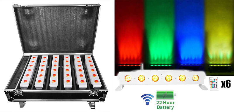 Rockville Best Strip 60 Pack White (6) Батарея Lights+Wireless DMX+Чехол для зарядки
Rockville Best Strip 60 Pack White (6) Батарея Lights+Wireless DMX+Чехол для зарядки