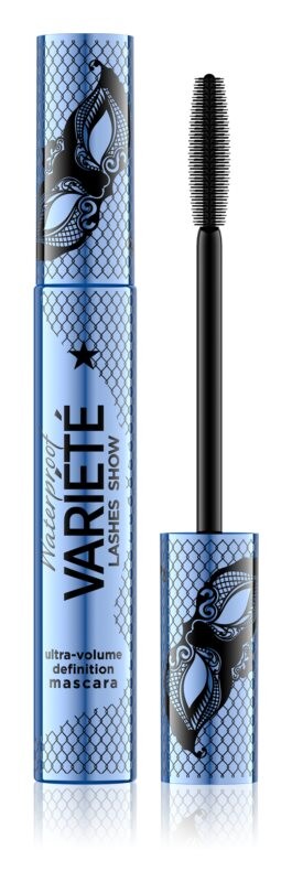 Водостойкая тушь, которая утолщает и утолщает ресницы Eveline Cosmetics Variété Lashes Show, 10 мл
Водостойкая тушь, которая утолщает и утолщает ресницы Eveline Cosmetics Variété Lashes Show, 10 мл