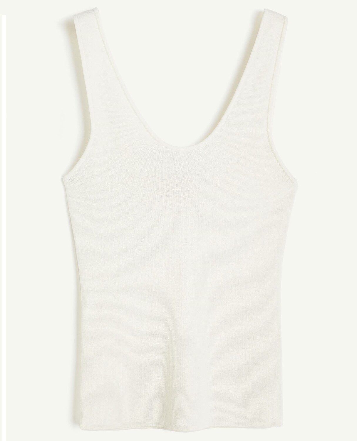 Майка H&M Sleeveless Knit, белый
Майка H&M Sleeveless Knit, белый