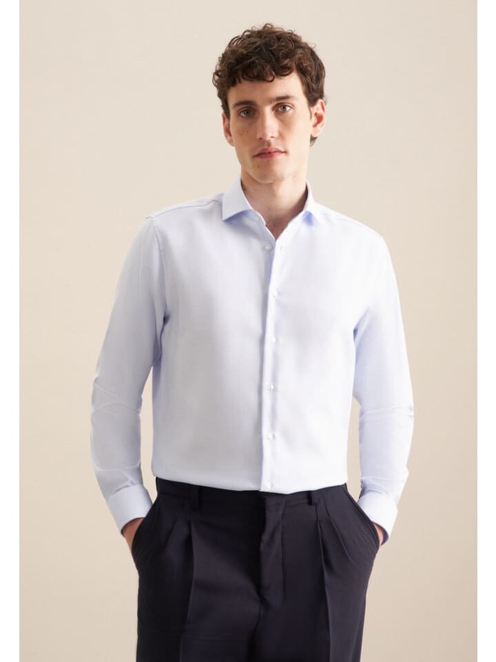 Рубашка Seidensticker Business Regular, голубой
Рубашка Seidensticker Business Regular, голубой