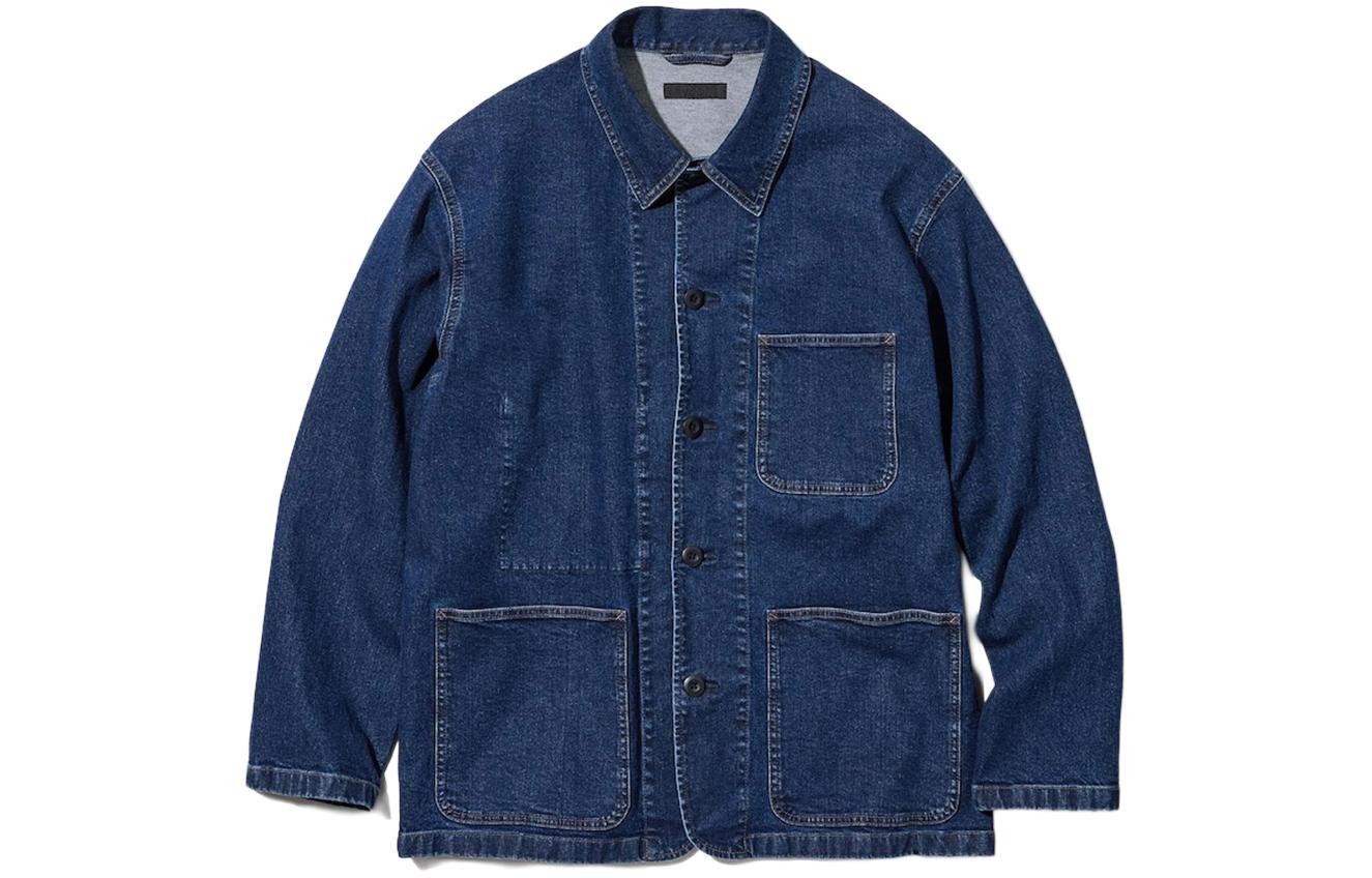 Мужская куртка-рубашка UNIQLO, 67 синий
Мужская куртка-рубашка UNIQLO, 67 синий