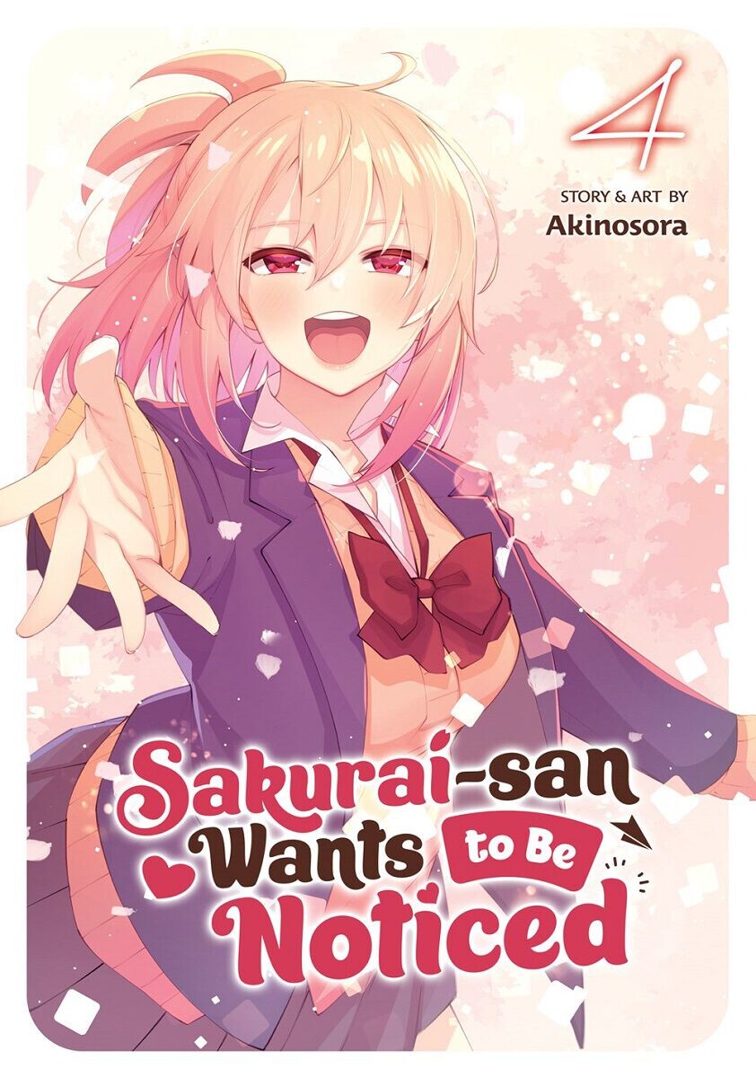 Манга Sakurai-san Wants to Be Noticed Manga Volume 4 
Манга Sakurai-san Wants to Be Noticed Manga Volume 4