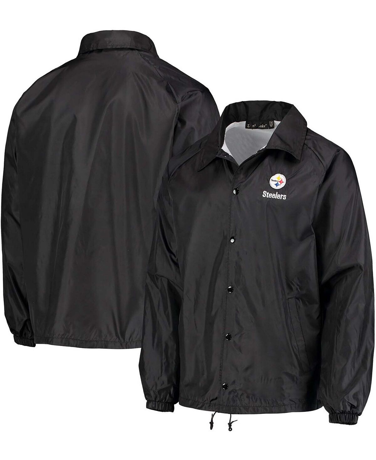 Мужская черная ветровка pittsburgh steelers coaches classic raglan full-snap ветровка Dunbrooke, черный
Мужская черная ветровка pittsburgh steelers coaches classic raglan full-snap ветровка Dunbrooke, черный