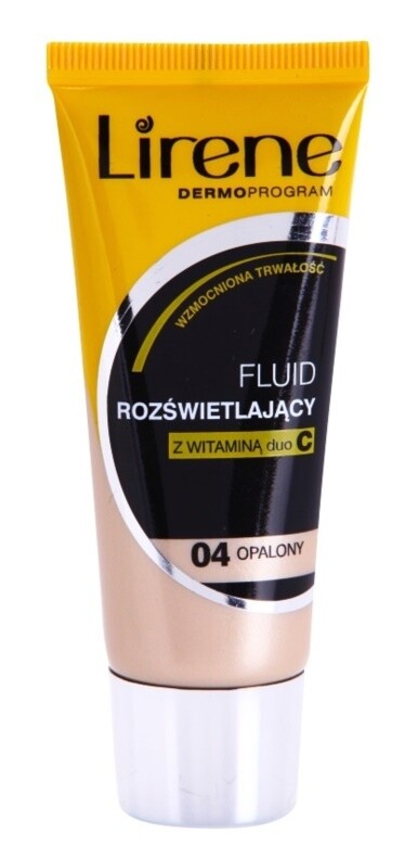 Осветляющая жидкая основа для длительного эффекта Lirene Vitamin C, оттенок 04 Tanned 30 мл
Осветляющая жидкая основа для длительного эффекта Lirene Vitamin C, оттенок 04 Tanned 30 мл
