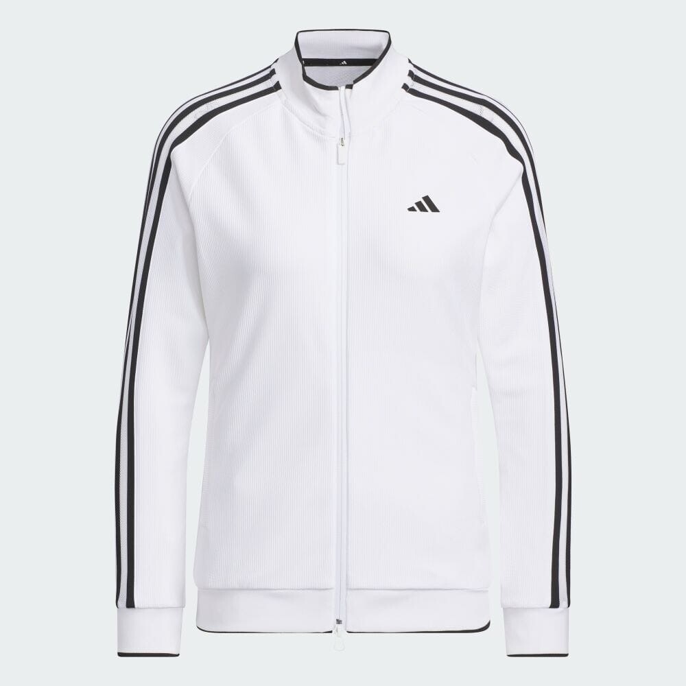 Куртка для гольфа Adidas Three Stripes Track Dry, белый
Куртка для гольфа Adidas Three Stripes Track Dry, белый