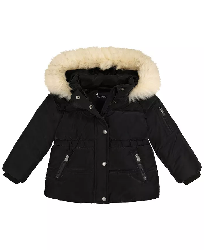 Куртка-парка с капюшоном для девочек S Rothschild & CO, черный
Куртка-парка с капюшоном для девочек S Rothschild & CO, черный