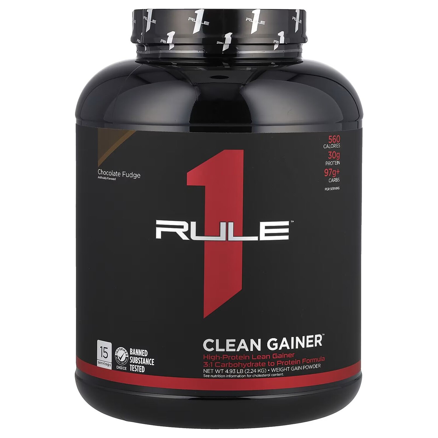 Clean Gainer, шоколадная помадка, 4,93 фунта (2,24 кг) Rule One Proteins
Clean Gainer, шоколадная помадка, 4,93 фунта (2,24 кг) Rule One Proteins