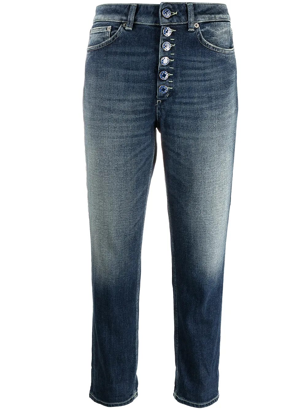 Укороченные джинсы DONDUP, синий
Укороченные джинсы DONDUP, синий