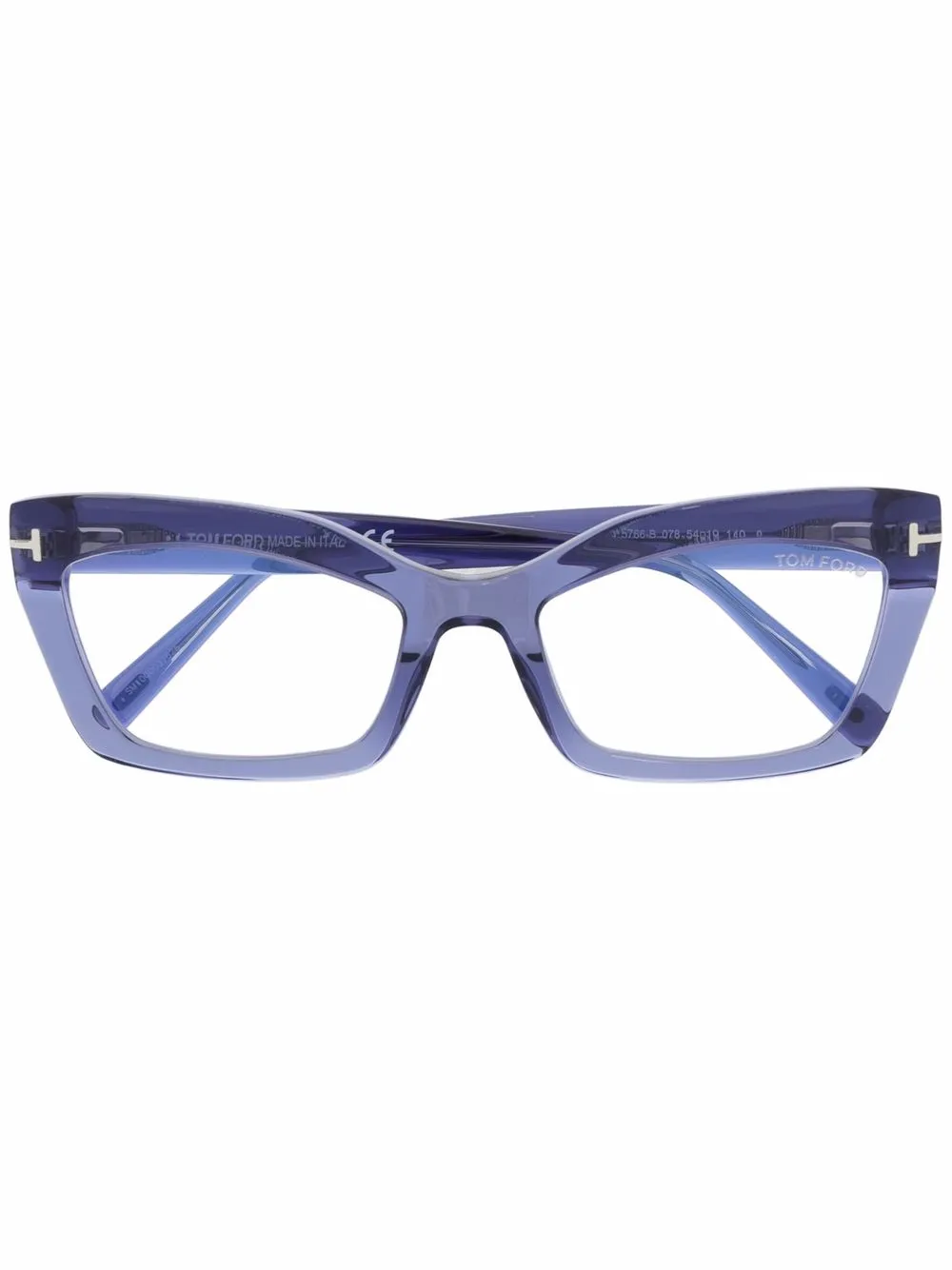 Очки в оправе 'кошачий глаз' TOM FORD Eyewear, синий
Очки в оправе 'кошачий глаз' TOM FORD Eyewear, синий