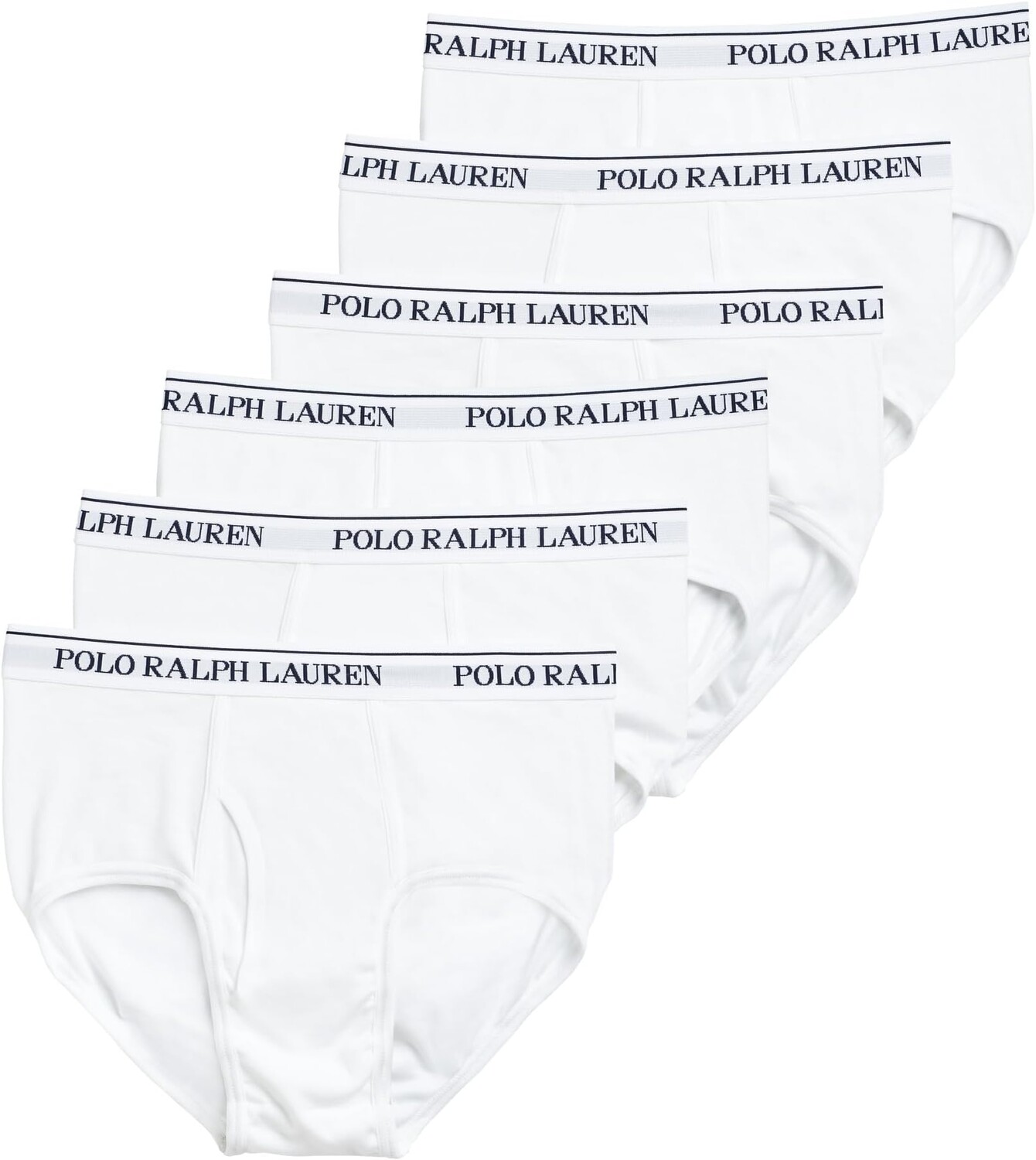 Набор из 6 хлопковых трусов классического кроя со средней посадкой Polo Ralph Lauren, белый
Набор из 6 хлопковых трусов классического кроя со средней посадкой Polo Ralph Lauren, белый