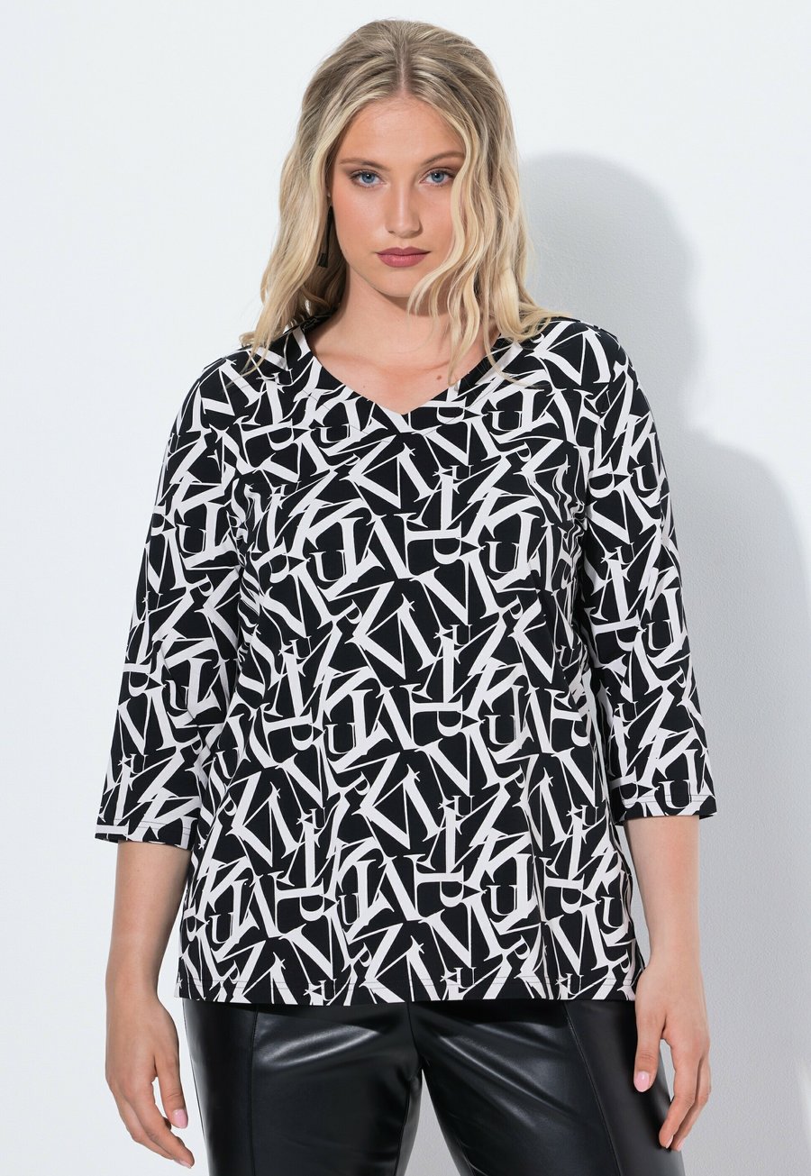 Топ Ulla Popken LETTER 3/4 SLEEVE, Black
Топ Ulla Popken LETTER 3/4 SLEEVE, Black