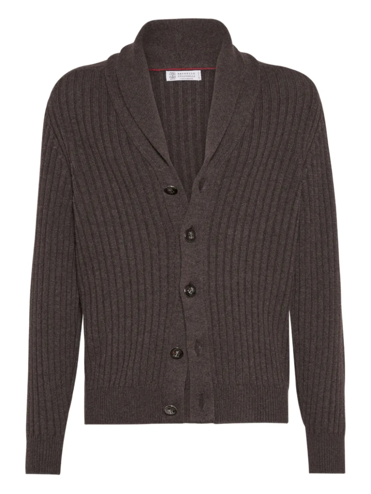 Кардиган в рубчик на пуговицах Brunello Cucinelli, коричневый
Кардиган в рубчик на пуговицах Brunello Cucinelli, коричневый