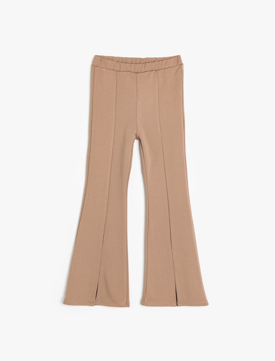 Расклешенные леггинсы Koton, коричневый
Расклешенные леггинсы Koton, коричневый