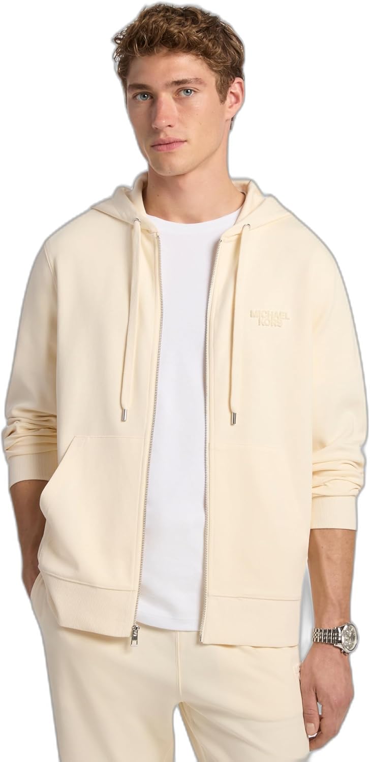 Michael Kors мужская худи с логотипом на молнии, Bone
Michael Kors мужская худи с логотипом на молнии, Bone