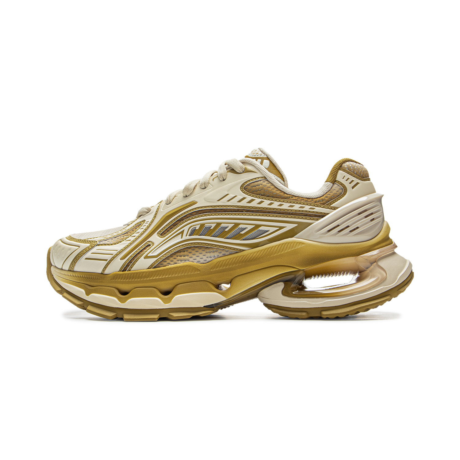 LiNing Поддерживающие нескользящие и износостойкие низкие повседневные туфли для мужчин бежево-желтого цвета
LiNing Поддерживающие нескользящие и износостойкие низкие повседневные туфли для мужчин бежево-желтого цвета